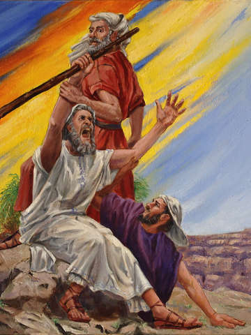 Moses aaron and hur