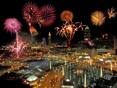 Atlanta fireworks celebration