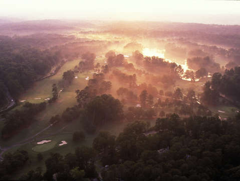 Atlanta golf course at sunset 05z1501