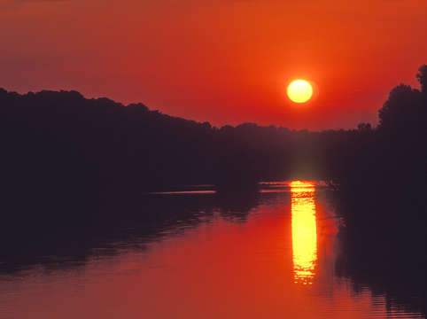 Chattahoochee river sunset 16ae0107