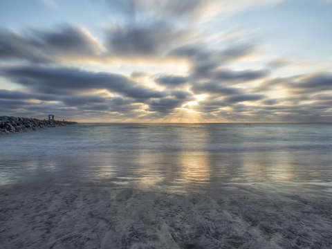 Mission beach sunset 2