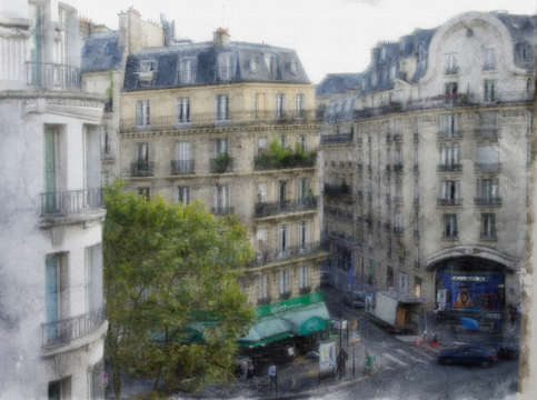 Paris city view