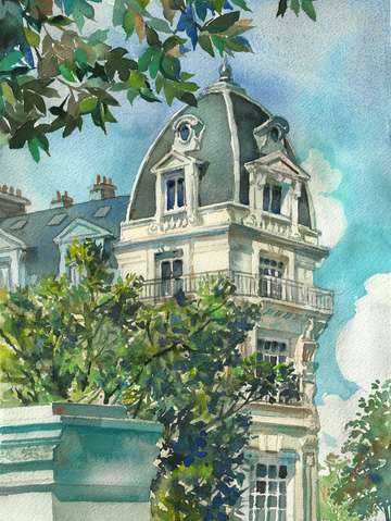 Paris place denfert rochereau