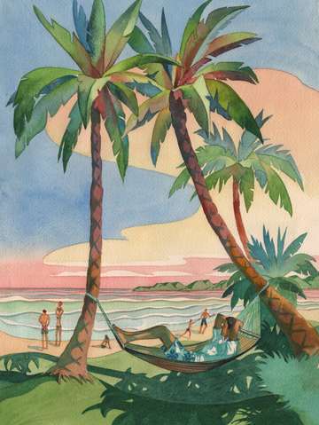 Bradley clark art deco hammock