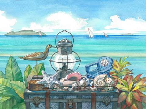 Seaside still life 2