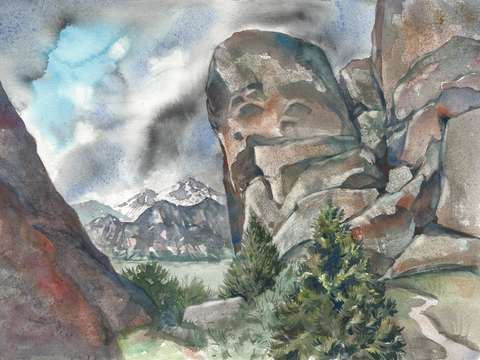 Silent city of rocks