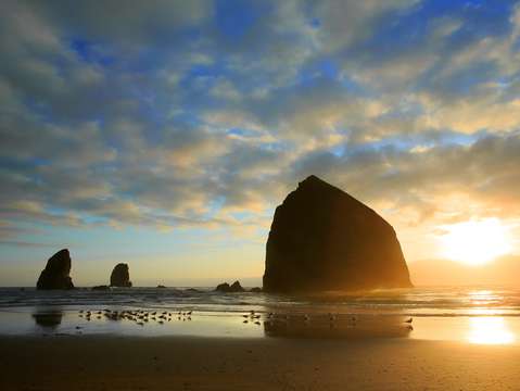 Haystack Rock, Cannon Beach, Oregon