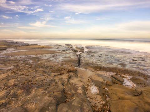 View from the reef