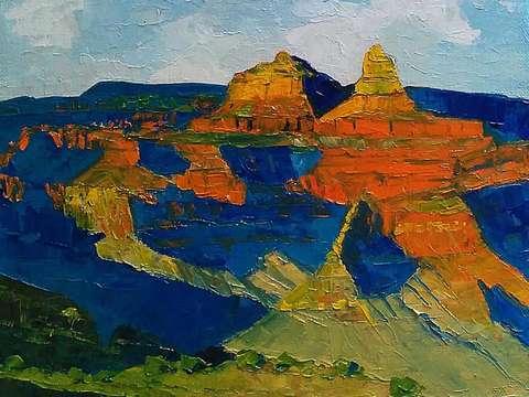 Canyon shadows