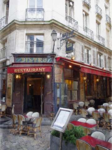 Bistro in paris