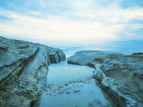 Private beach