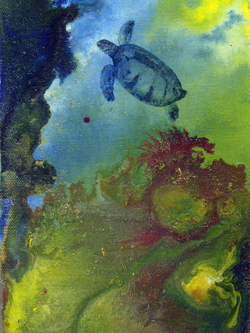 Below the storm