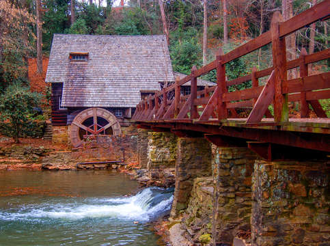 Waterwheel in birmingham