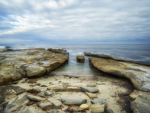 Stone and sea