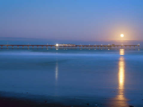 Light at the end of the pier