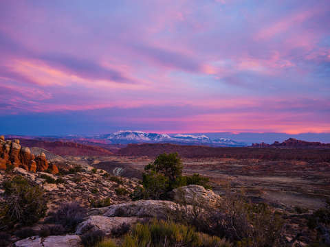 La sal sunset