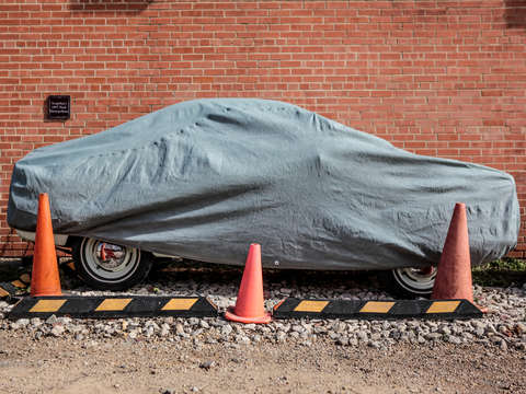 Car cover cones