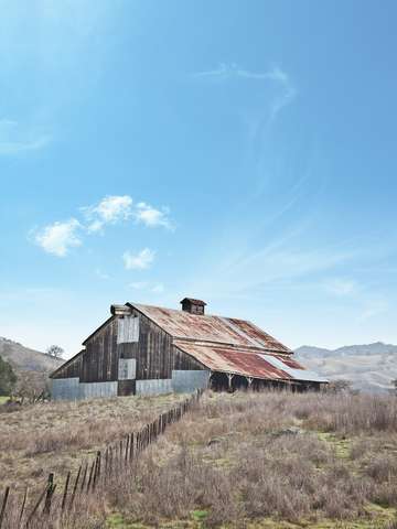 Mt. Hamilton Road Barn
