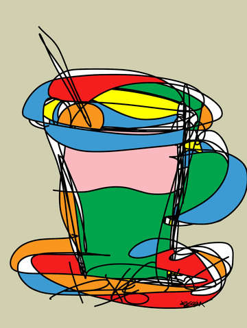 Regiaart ice cream cup