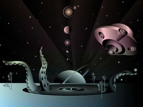 Alien landscape