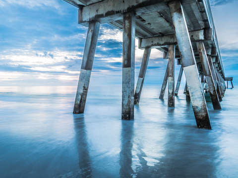 Johnnie mercers pier sunrise