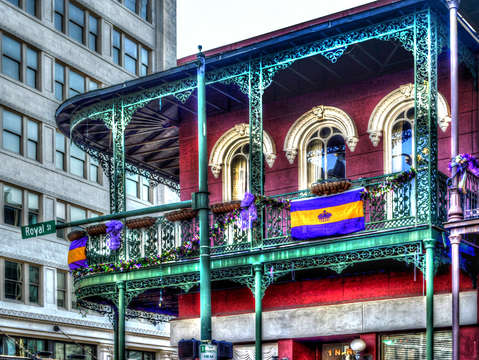 Royal street porch