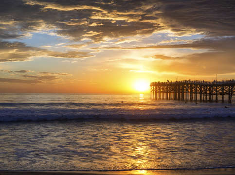 Crystal sunset