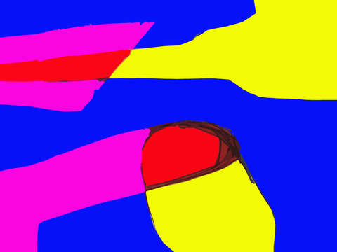 Colored shadows