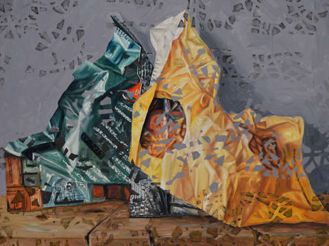 Paper sculpture no9