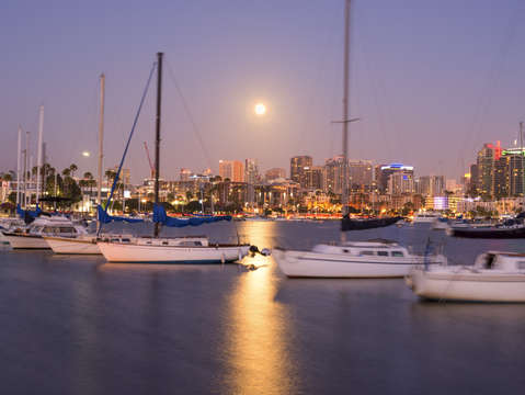 Golden moon