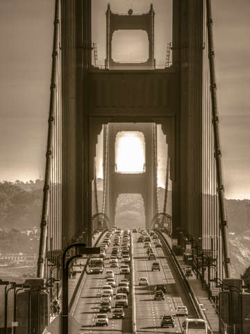 Southbound Golden Gate
