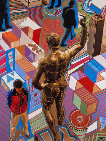 Museum blue