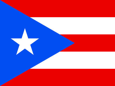 Flag or puerto rico