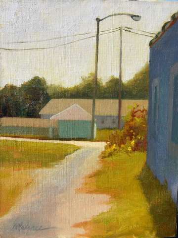 Glimpse of Bay View Ave.
