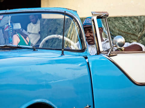 Cuban taxi driver