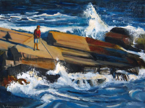 Surf caster