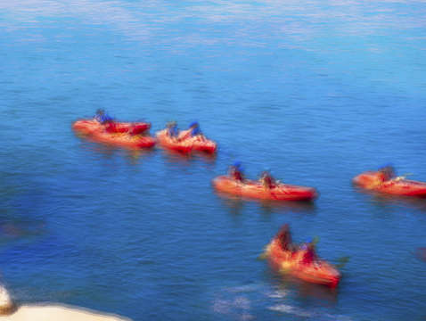 A nice day for kayaking