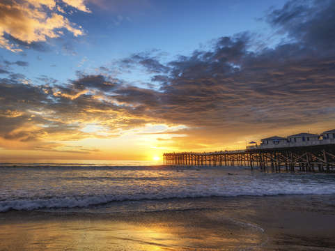 Mission beach sunset 4