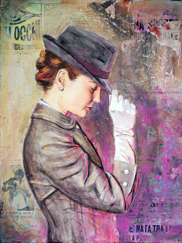 Grey fedora