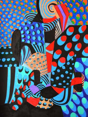 A year of 2017 abstraction 5