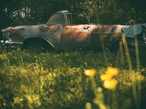 Rusted spring
