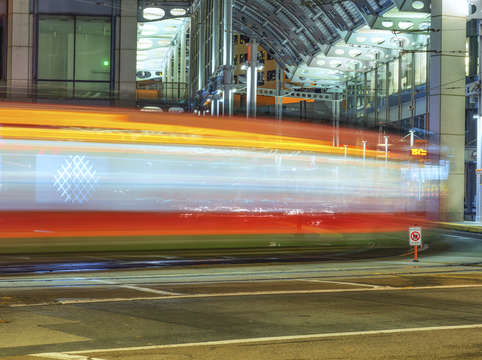 Downtown blur