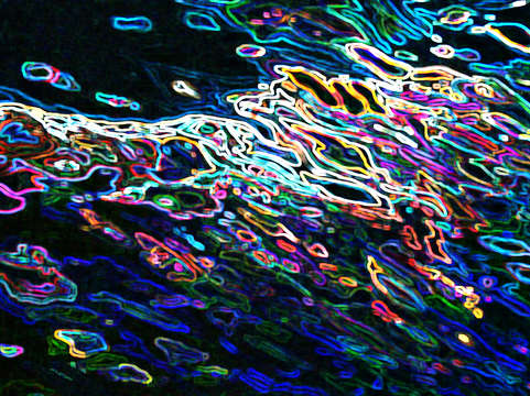 Neon reflections 1