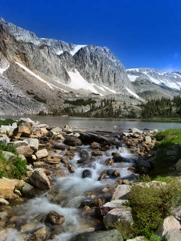 The glory of the snowy range