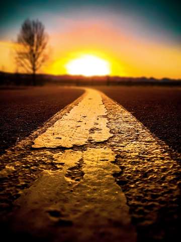 Ride off into the sunset