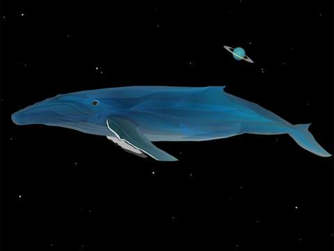 Space whale