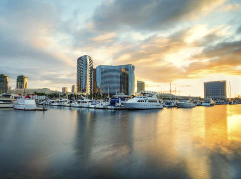An embarcadero sunrise