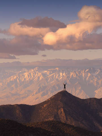 Heroic hiker