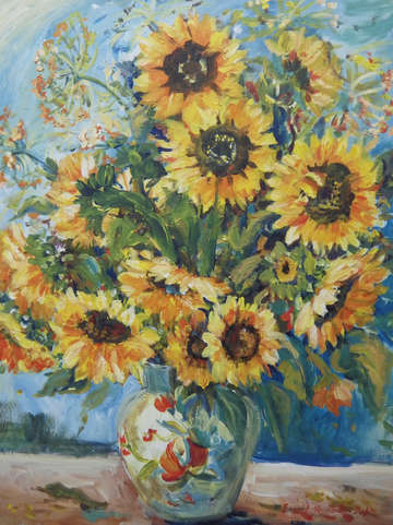 Sunflowers aplenty