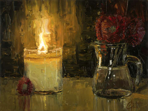 Candle in the night